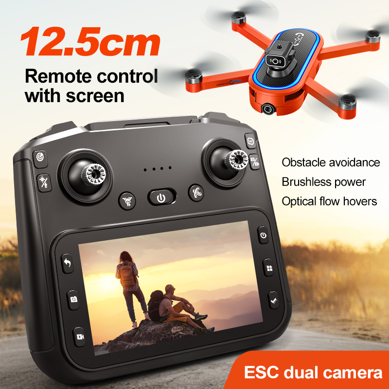 2025 S186 Drone Professional 4 - Drone Controller Screen recension och pris