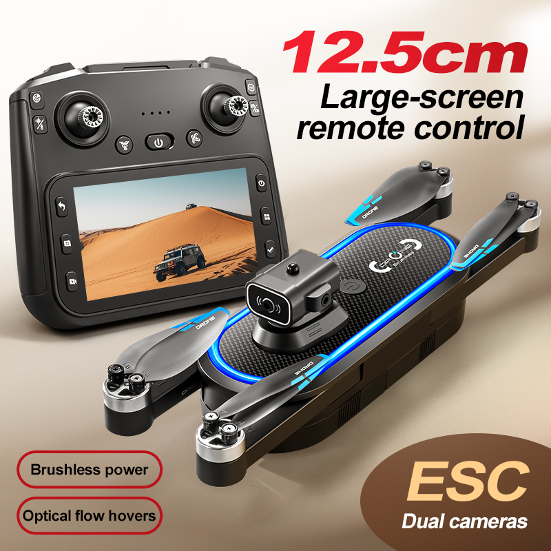 2025 S186 Drone Professional 4 - Drone Controller Screen recension och pris