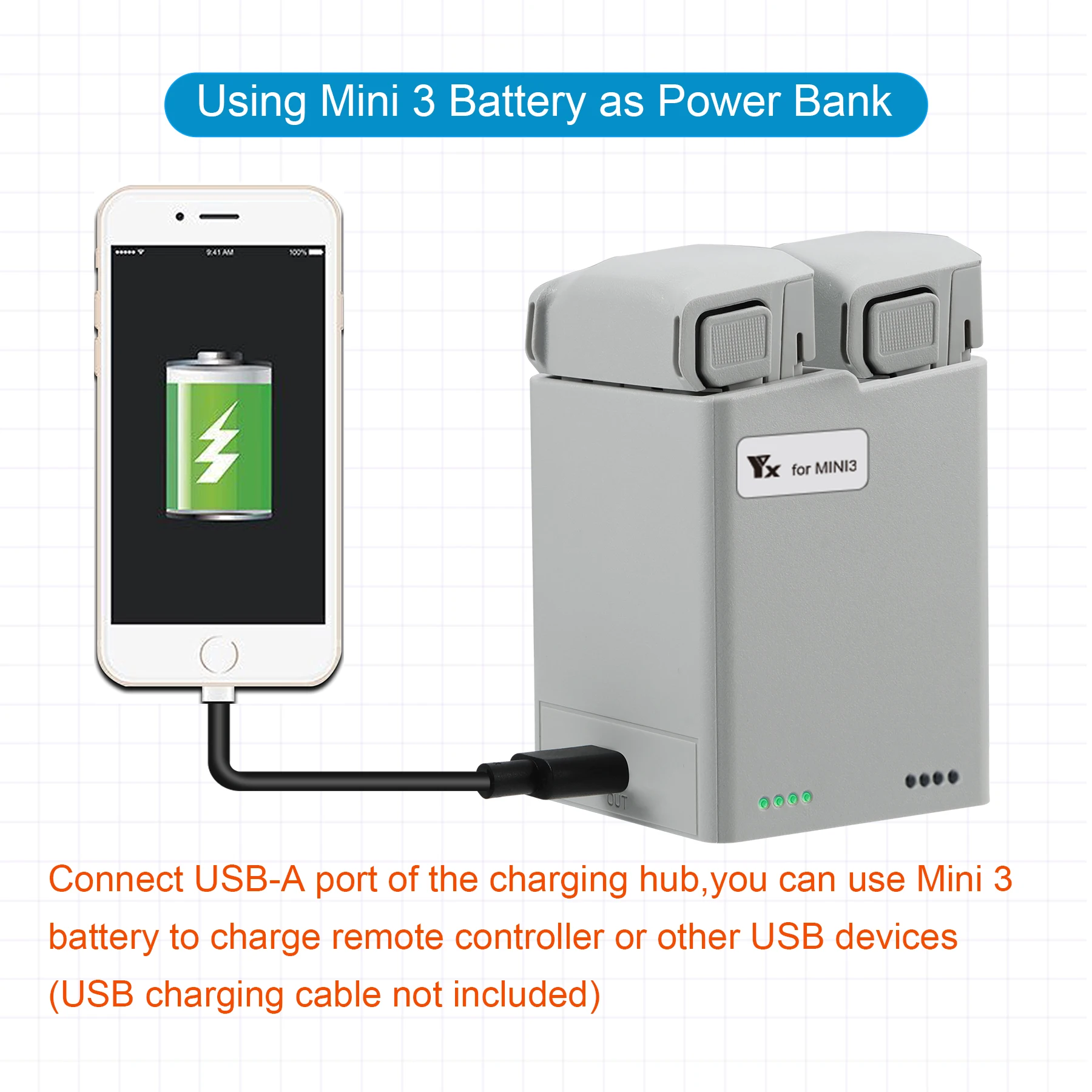 Charger Hub for DJI Mini 4 Pro - Drone Charging Hub recension och pris
