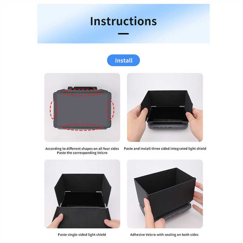 CJSD-For DJI Mavic 4 Pro Sun H - Drone Controller Hood recension och pris