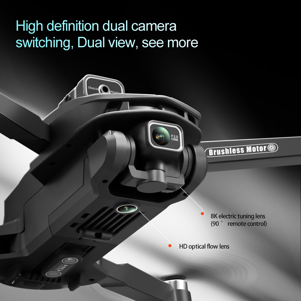 V168 PRO Max GPS Drone 8K Prof - Drone Controller Screen recension och pris