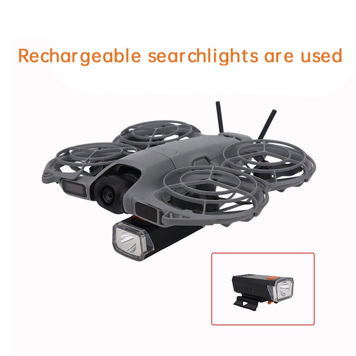 DTC5 Rechargeable Searchlight  - Drone Beacon Light recension och pris