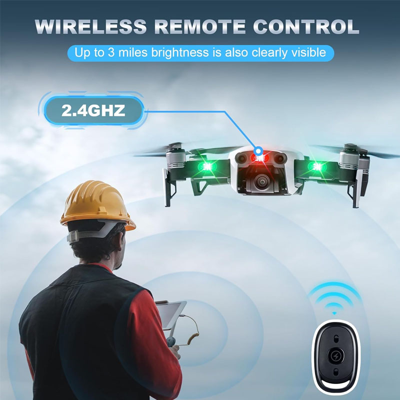 Wireless LED Drone Strobe Ligh - Drone Beacon Light recension och pris