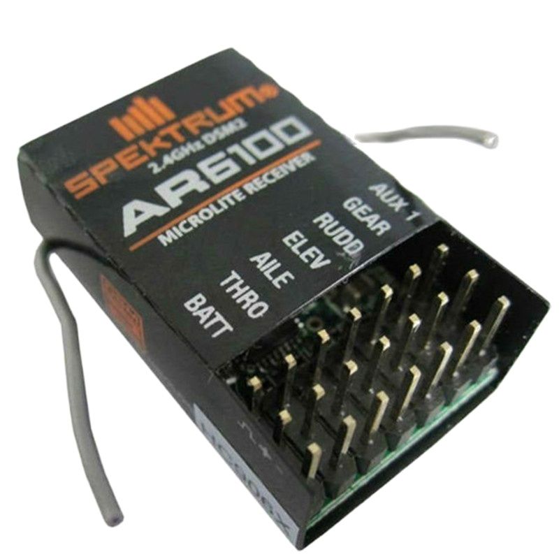 AR6100 DSM2 6CH 2.4GHz Receive - Drone Battery Adapter recension och pris