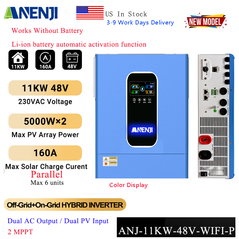 ANENJI 11KW 48V Hybrid Solar I - Drone Solar Charger recension och pris