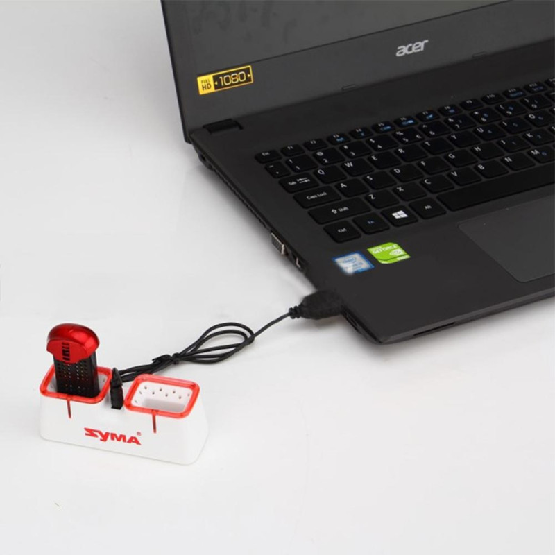 Dual USB Fast Charger for Syma - Drone Battery Adapter recension och pris