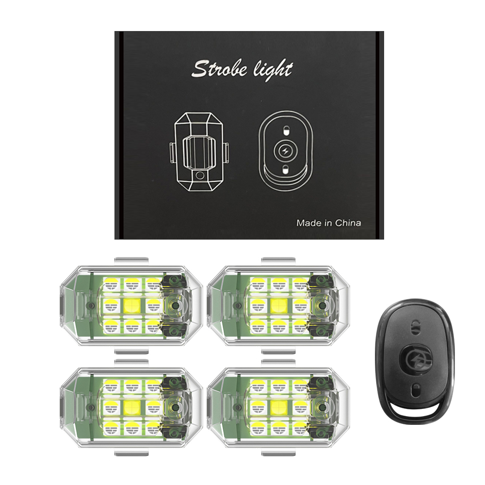 1/2/4pcs Wireless LED Drone St - Drone Beacon Light recension och pris